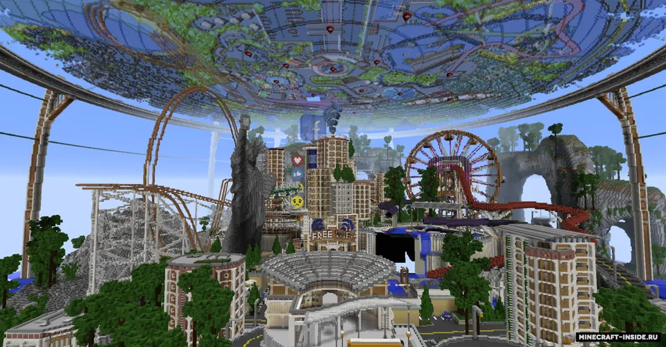 Free WiFi — Minecraft xarita, rasm 5