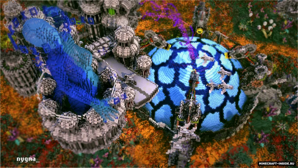 C&3- R.E. — Minecraft xarita, rasm 2