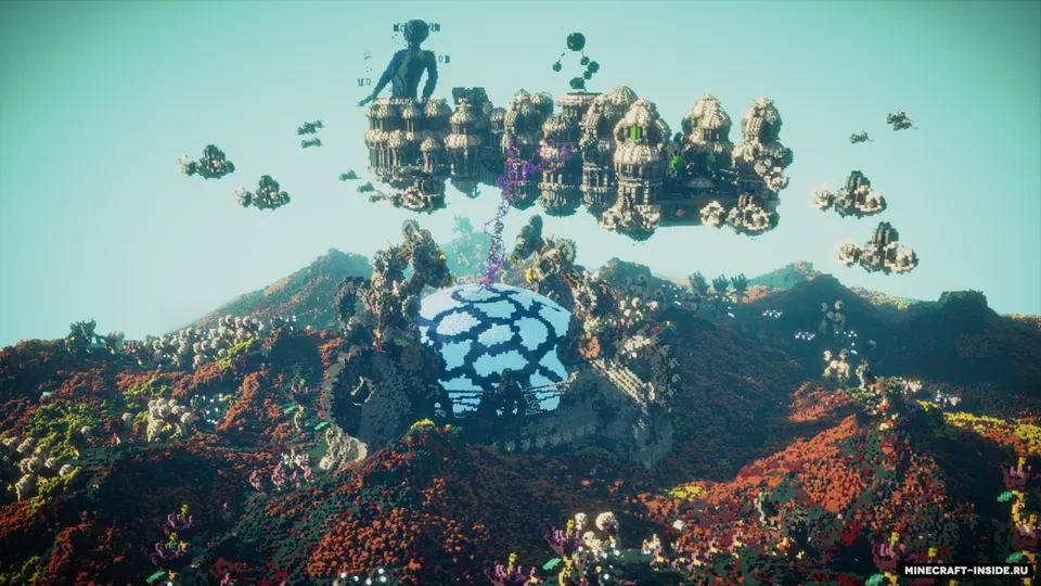 C&3- R.E. — Minecraft xarita, rasm 7