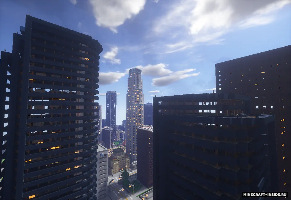 Downtown Los Angeles — Minecraft xarita, rasm 2