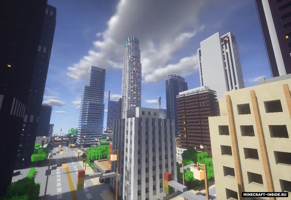 Downtown Los Angeles — Minecraft xarita, rasm 3