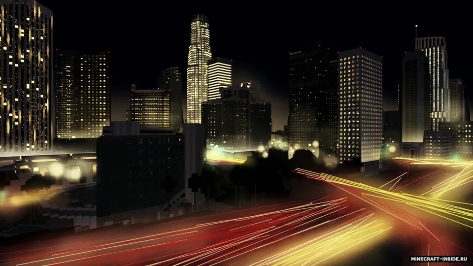Downtown Los Angeles — Minecraft xarita, rasm 4