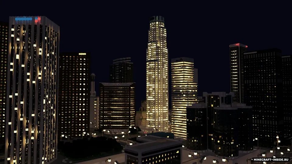 Downtown Los Angeles — Minecraft xarita, rasm 6