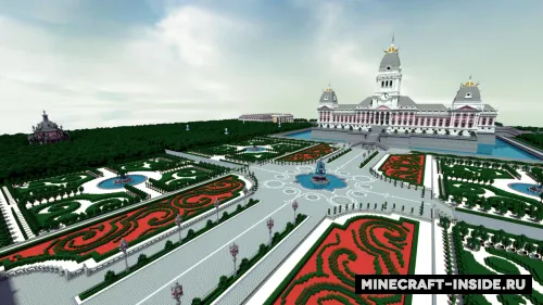 Dyanusia Palace — Minecraft xarita, rasm 1