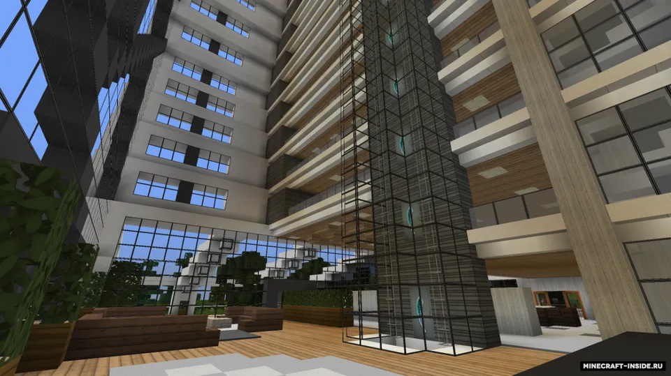 Modern Hotel — Minecraft xarita, rasm 4