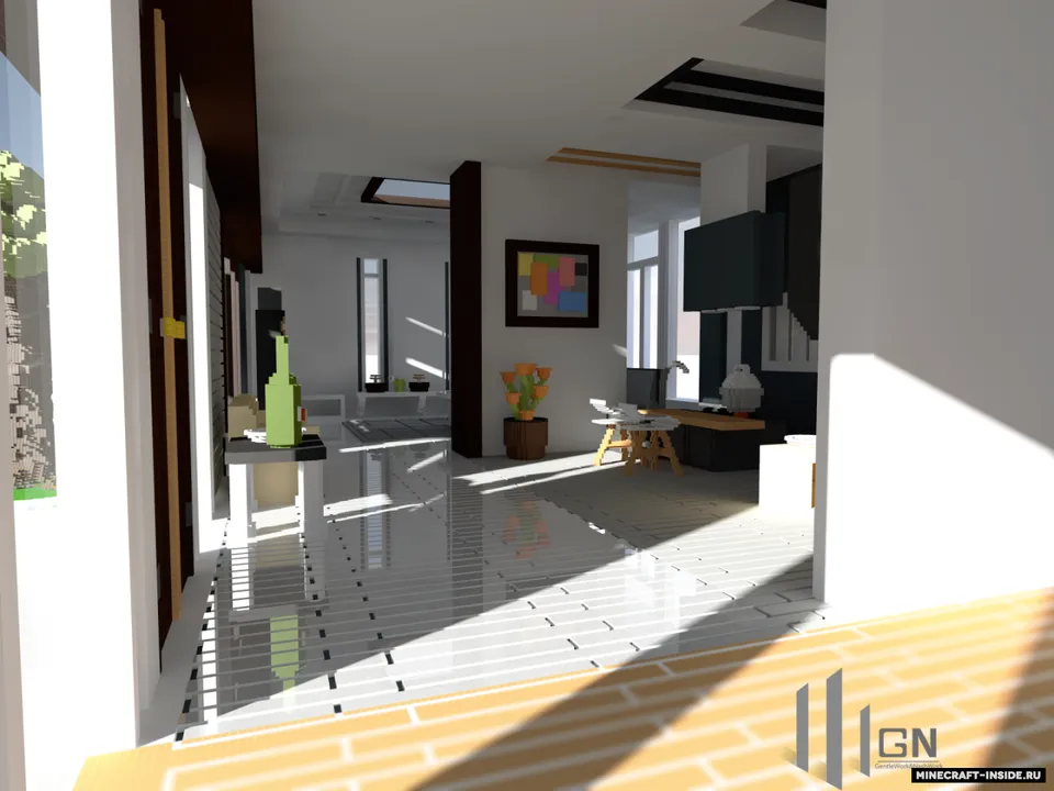Huge modern villa — Minecraft xarita, rasm 5
