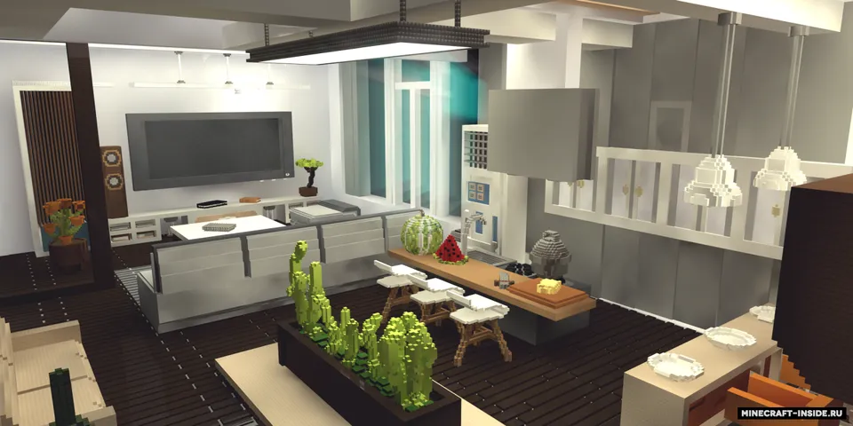 Huge modern villa — Minecraft xarita, rasm 6