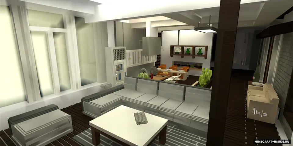 Huge modern villa — Minecraft xarita, rasm 8