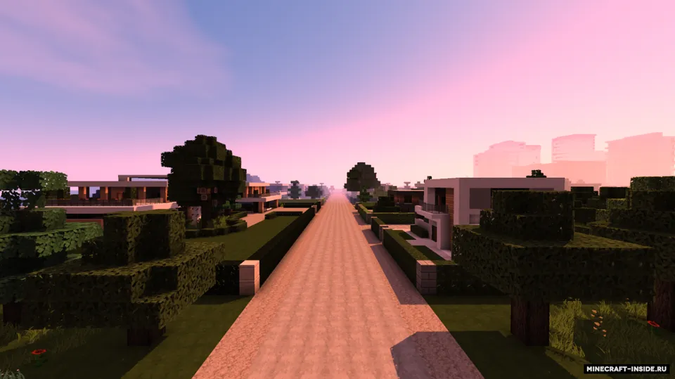 Modern Suburb — Minecraft xarita, rasm 2