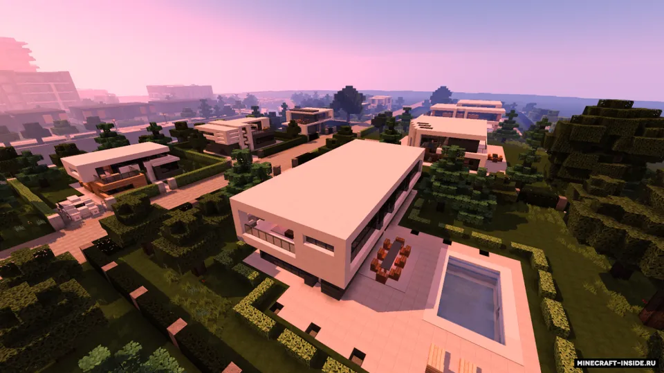 Modern Suburb — Minecraft xarita, rasm 4