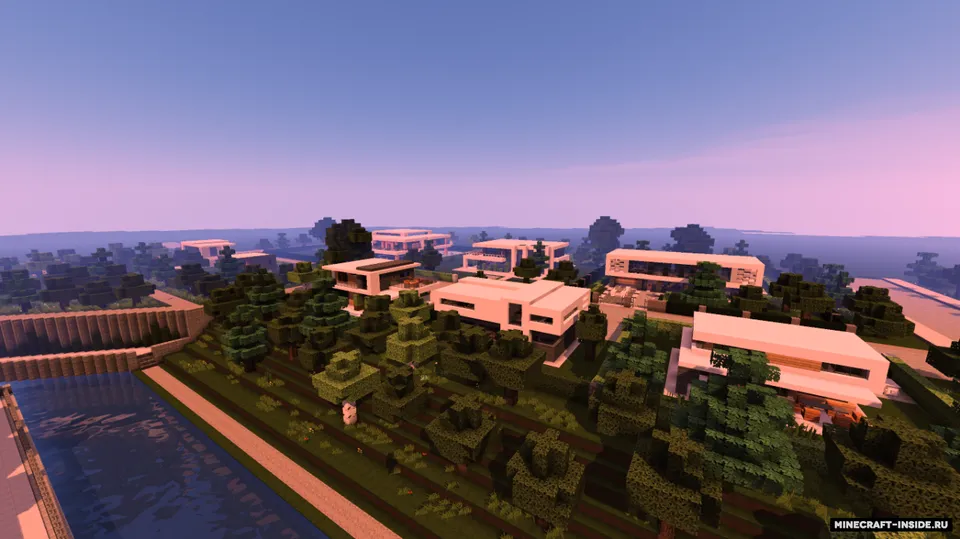 Modern Suburb — Minecraft xarita, rasm 5