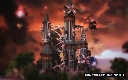 The Flower's Castel — Minecraft xarita, rasm 1