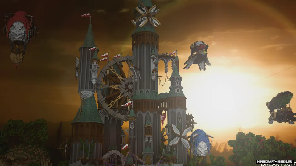 The Flower's Castel — Minecraft xarita, rasm 4