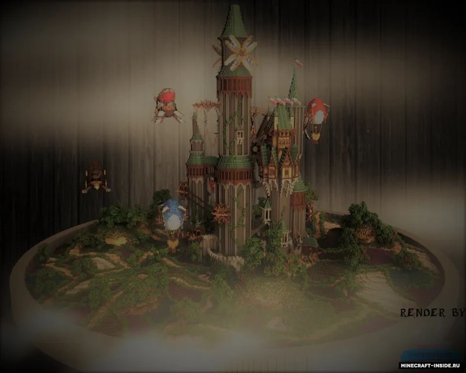The Flower's Castel — Minecraft xarita, rasm 5