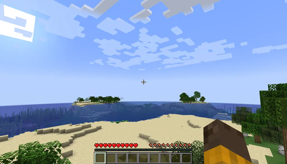 HideHUD — Minecraft mod, rasm 3