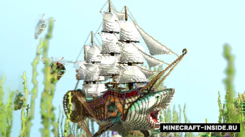 The Jaw Treader — Minecraft xarita, rasm 1