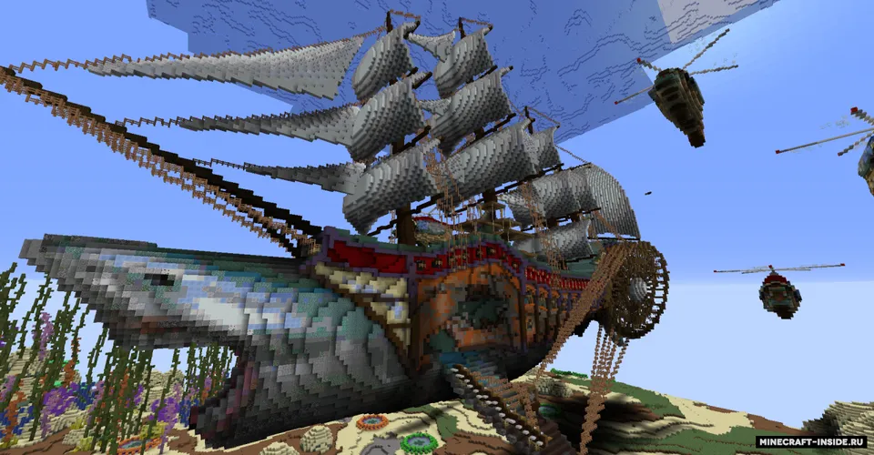 The Jaw Treader — Minecraft xarita, rasm 2