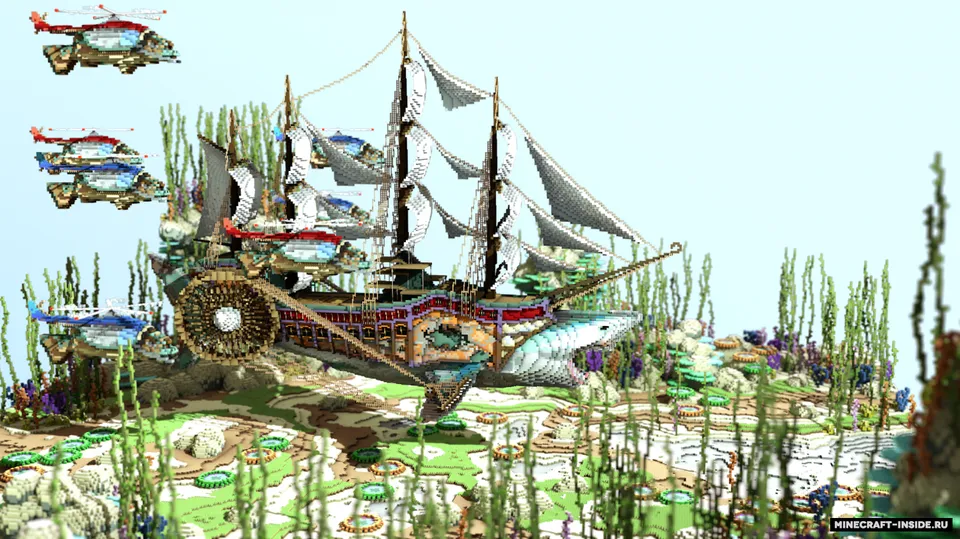 The Jaw Treader — Minecraft xarita, rasm 6