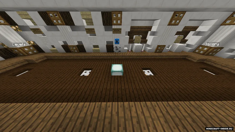 Upside Down Parkour — Minecraft xarita, rasm 4
