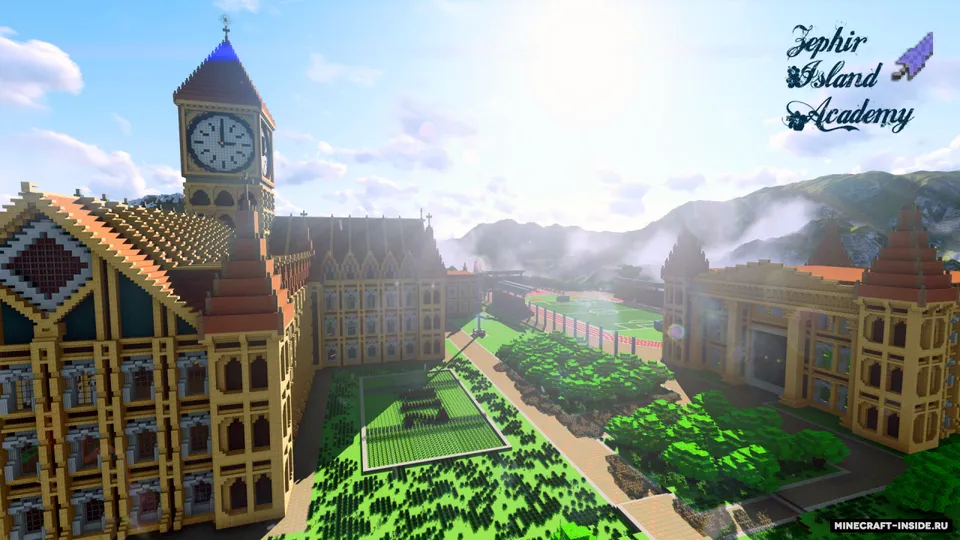 Zephir Island Academy — Minecraft xarita, rasm 5