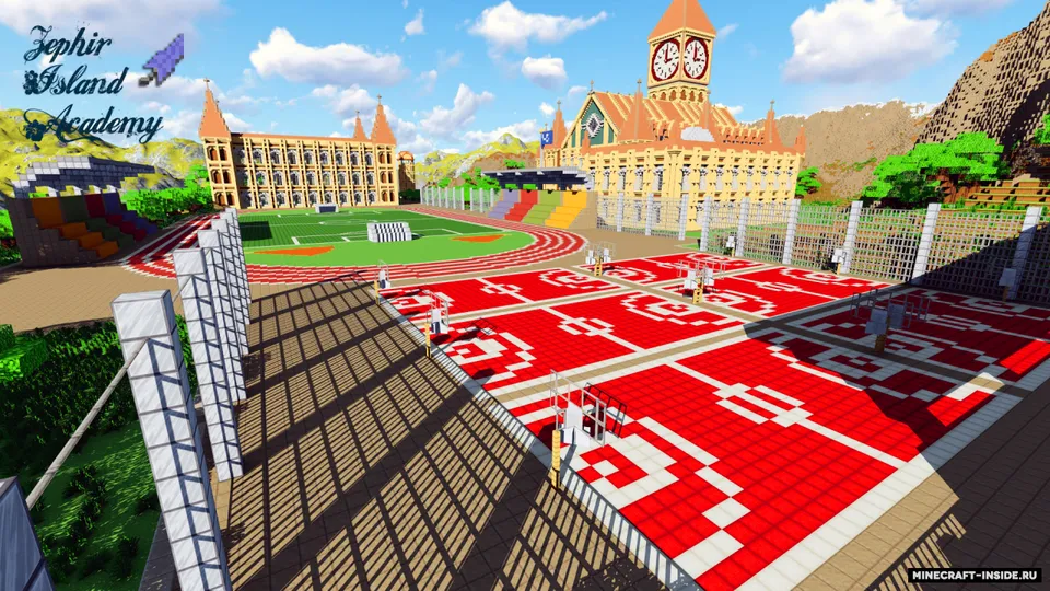 Zephir Island Academy — Minecraft xarita, rasm 7