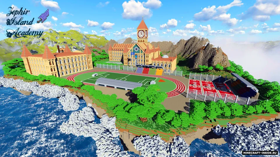Zephir Island Academy — Minecraft xarita, rasm 8