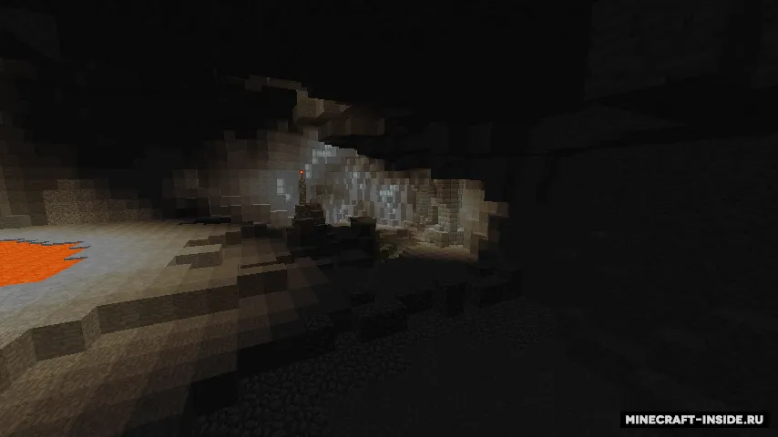 Border Blast: Mineshafts — Minecraft xarita, rasm 4