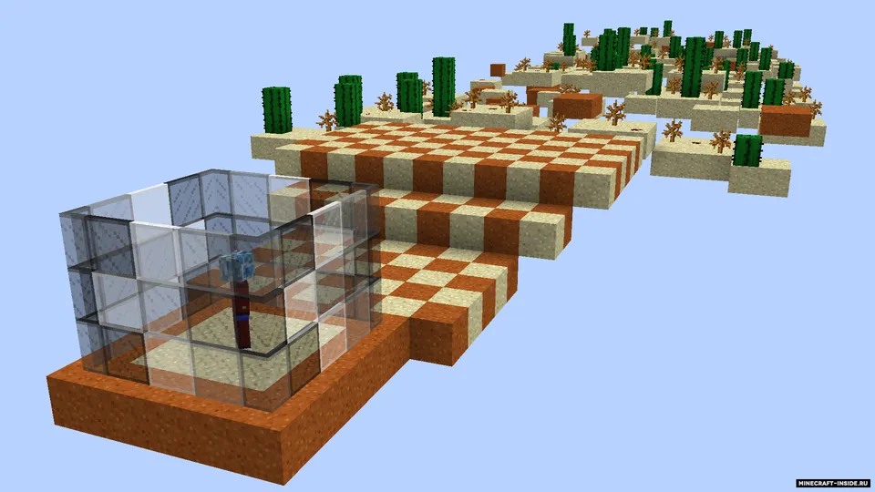 Sky Desert Challenge — Minecraft xarita, rasm 2
