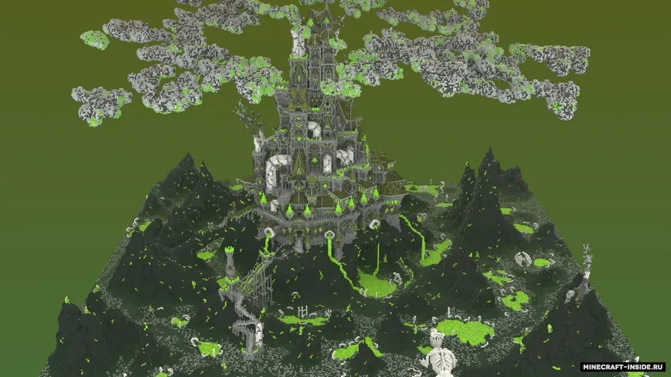 Vihreä Tehdas — Minecraft xarita, rasm 2