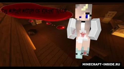 The Murder Mystery Of Vincent Taylor — Minecraft xarita, rasm 1