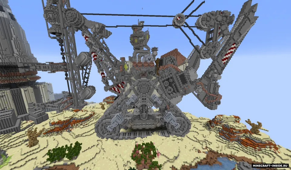 Solitary Launch Base — Minecraft xarita, rasm 2