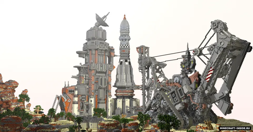 Solitary Launch Base — Minecraft xarita, rasm 6