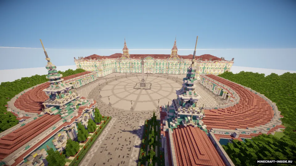 Winter Palace — Minecraft xarita, rasm 2