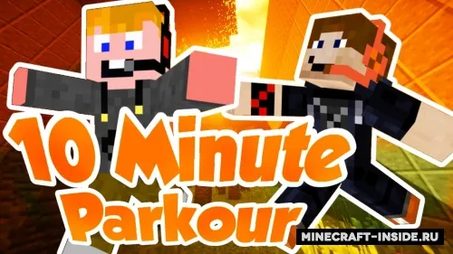 10 Minute Parkour 2 — Minecraft xarita, rasm 1
