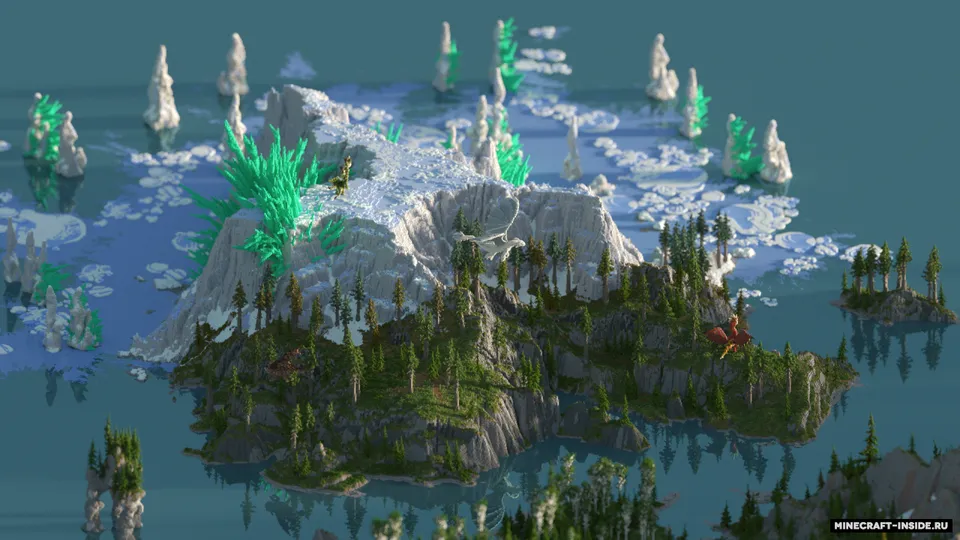 Fáfnir's Rest — Minecraft xarita, rasm 3