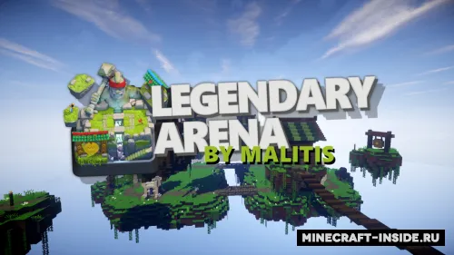 Clash Royale: Legendary Arena — Minecraft xarita, rasm 1