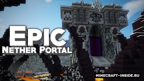 The Dark Portal — Minecraft xarita, rasm 1