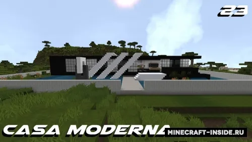 Modern House 23 — Minecraft xarita, rasm 1