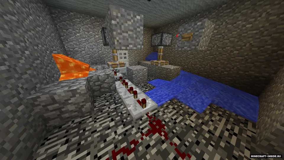 Roomscape: Underground — Minecraft xarita, rasm 3