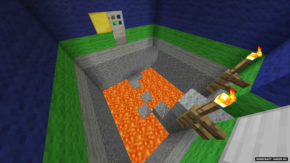 Roomscape: Underground — Minecraft xarita, rasm 4
