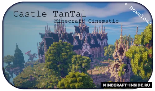 Castle Tantal — Minecraft xarita, rasm 1