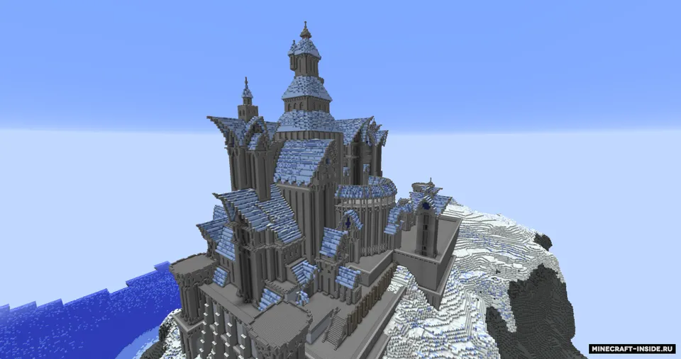 Fryst Fortress — Minecraft xarita, rasm 2