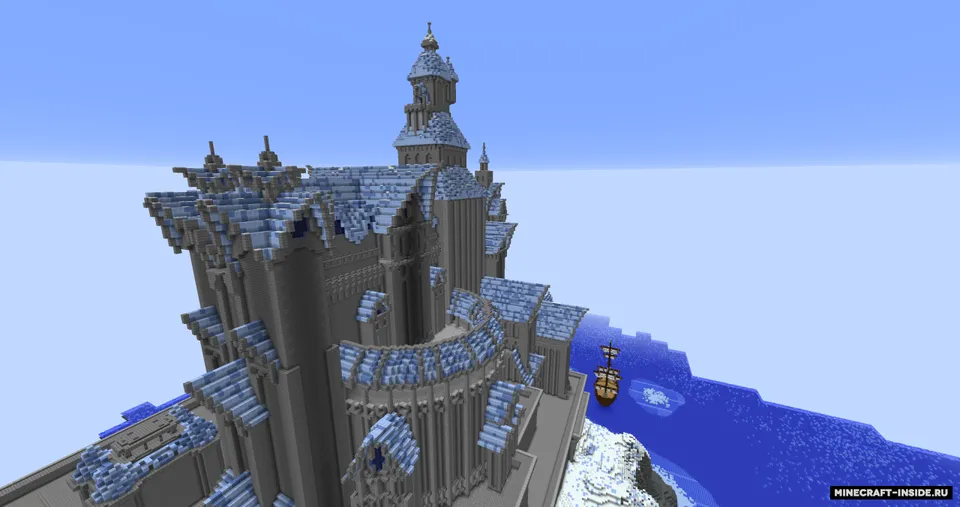 Fryst Fortress — Minecraft xarita, rasm 3