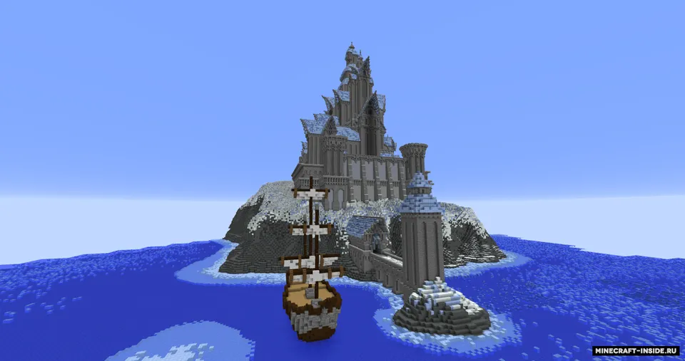 Fryst Fortress — Minecraft xarita, rasm 5