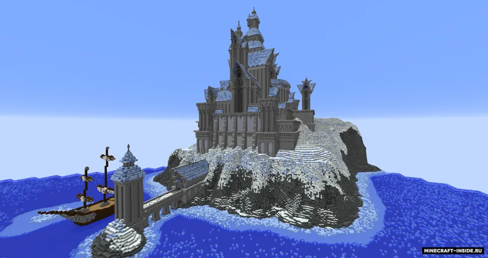 Fryst Fortress — Minecraft xarita, rasm 6