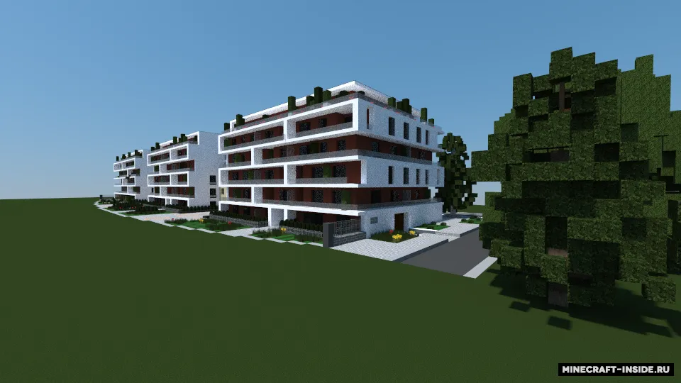 Nowe Powiśle Apartments — Minecraft xarita, rasm 2