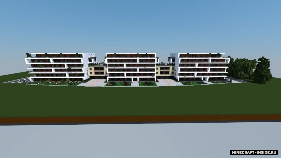 Nowe Powiśle Apartments — Minecraft xarita, rasm 3
