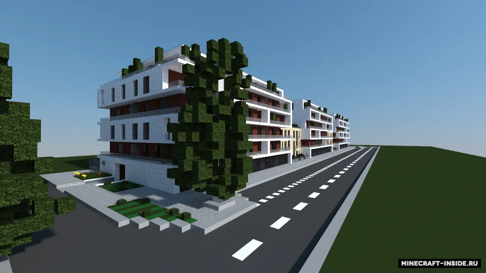 Nowe Powiśle Apartments — Minecraft xarita, rasm 5