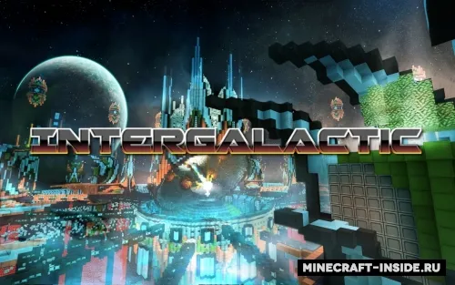 Intergalactic — Minecraft xarita, rasm 1