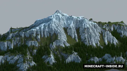 The Whispering Mountain — Minecraft xarita, rasm 1